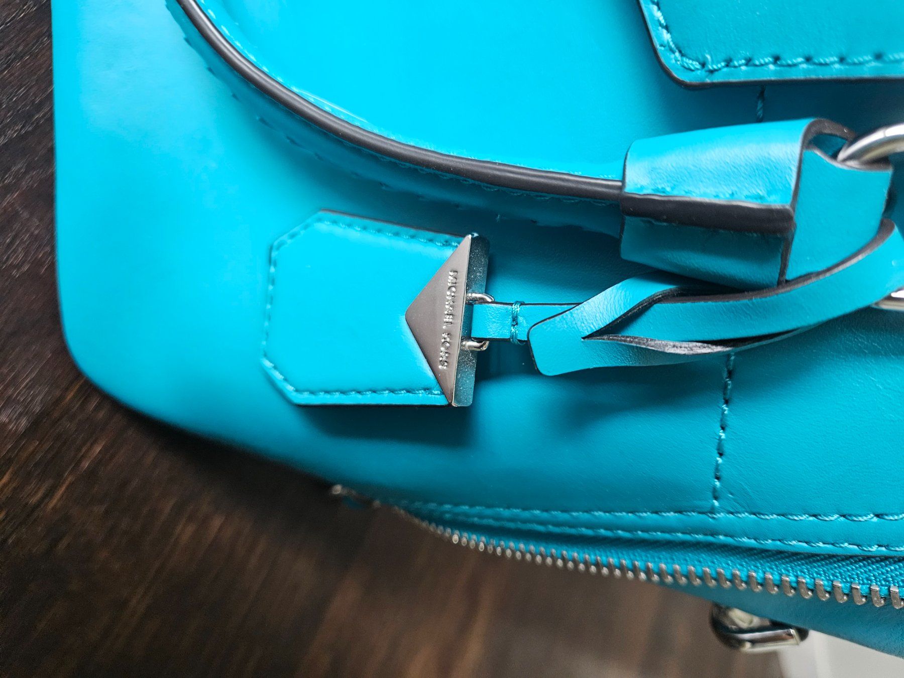 Michael Kors Borse da donna: Michael Kors Blakely Leather Satchel – Usato da Rotkreuz venduto da cat.dra 5