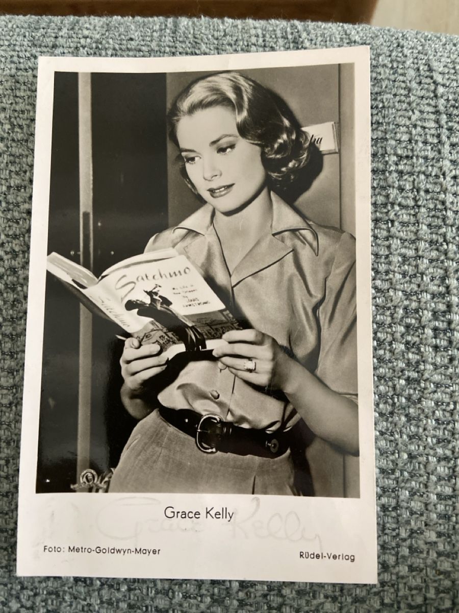 Autographes: Autogrammkarte Grace Kelly – D'occasion à Henggart par cdl_zh5b