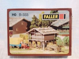 Faller H0 B-333  Bausatz für Getreidespeicher H0, H0m, neu
