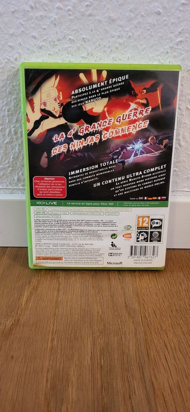 Microsoft Giochi: Xbox 360 - Naruto Ultimate Ninja Storm 3 – Usato da Münsingen venduto da Heroism2010 1