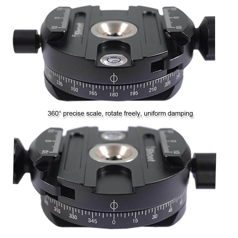 Treppiedi & Teste: iShoot Panoramic Panning Base Stativadapter – Usato da Solothurn venduto da omtara 3