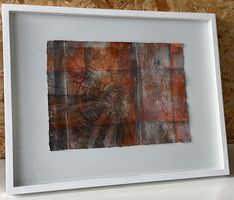 Abstraktes Werk von Fritz Schaub 2004     (ID M105)