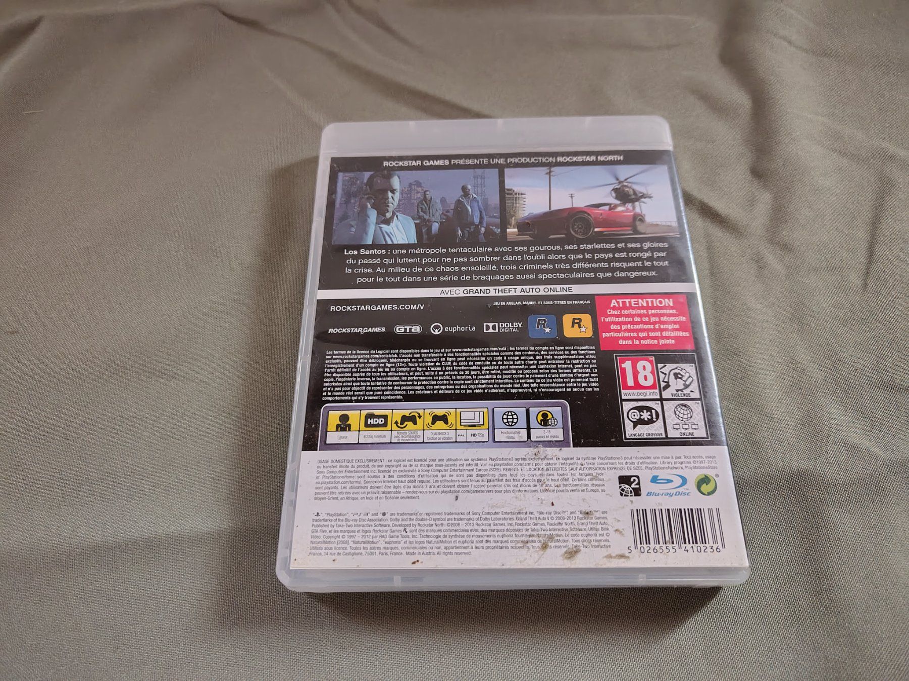 Sony Giochi: Jeu PS3 Grand Theft Auto V – Usato da Saxon venduto da dan_drn5 3