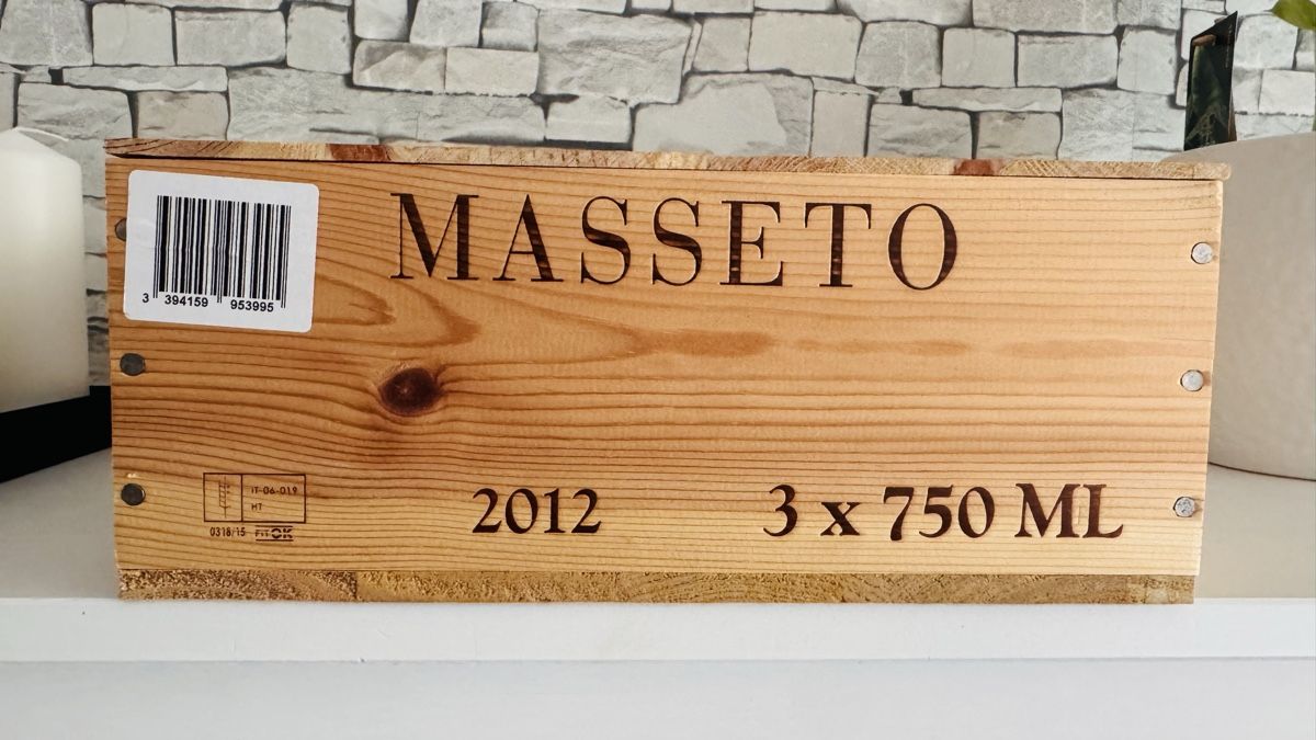 Masseto Wein: Masseto 2012 – Neu und originalverpackt aus St. Gallen von Ferivaldo 1