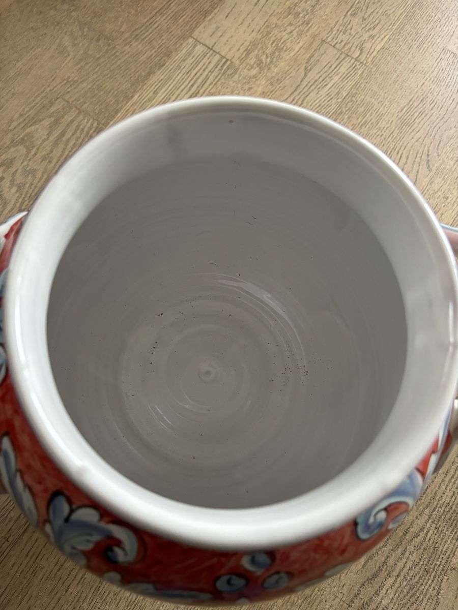 Vasen & Gefässe: Vase, handbemalen – Gebraucht aus Zürich von fab.gr 2