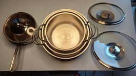 Komplettes Kochtopfset von WMF