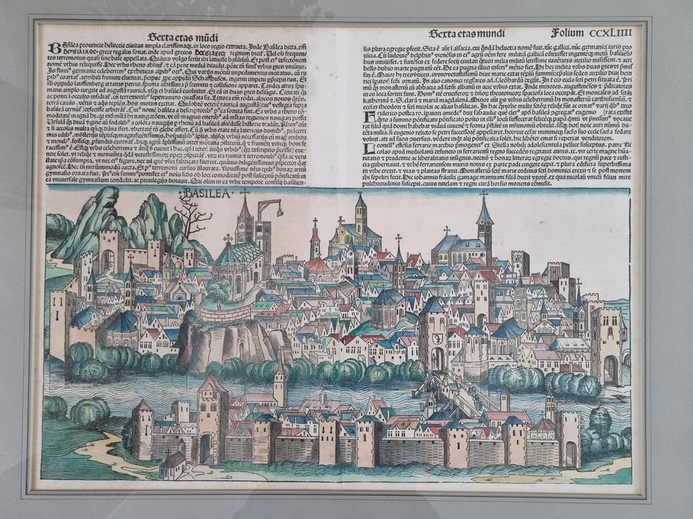 ORIGINAL HOLZSCHNITT: Schedel'sche Weltchronik, Basel 1493 | Kaufen Auf ...