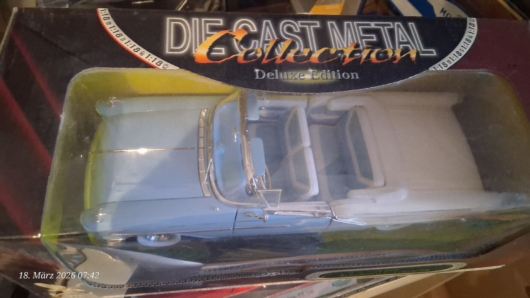 Yat Ming Modellini d'auto: 1:18 1957 Oldsmobile Super 88 – Nuovo e nell'imballaggio originale da Wolfenschiessen venduto da 2-stroke-garage 1