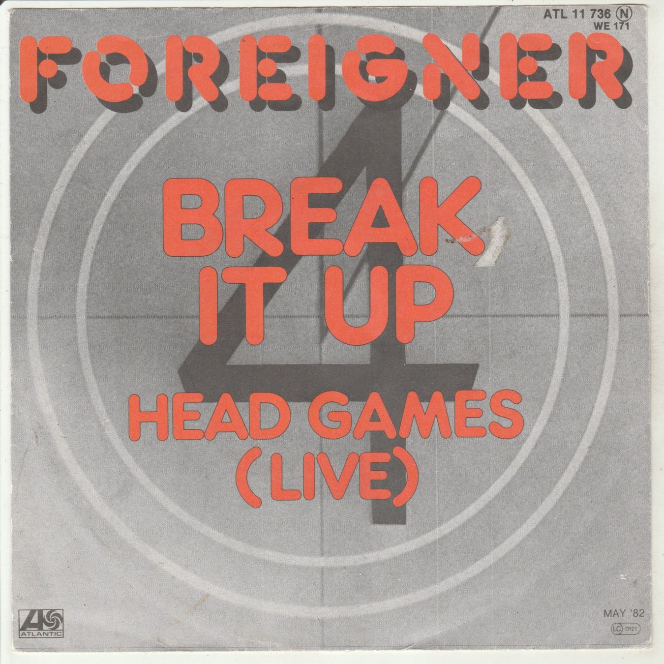 Dischi in vinile: Foreigner - Break it up 7" Vinyl 1981 – Usato da Tübach venduto da JamesStone