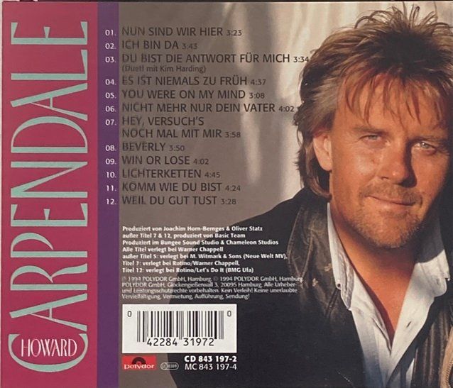 CDs: Howard Carpendale - Ich bin da! – Gebraucht aus Grüningen von azulmarron 1