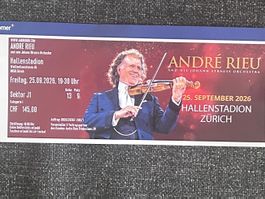 Ticket André Rieu Hallenstadion Zürich 25.09.2026 Sektor J1