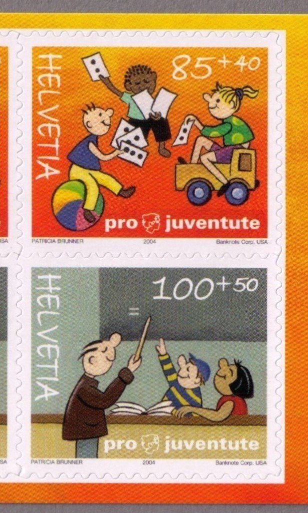 Alle Briefmarken: 2004_J374+375Aa_Pro Juventute_MARKENHEFT 2004 komplett ** – Neu (gemäss Beschreibung) aus Marthalen von Ch_quality 3