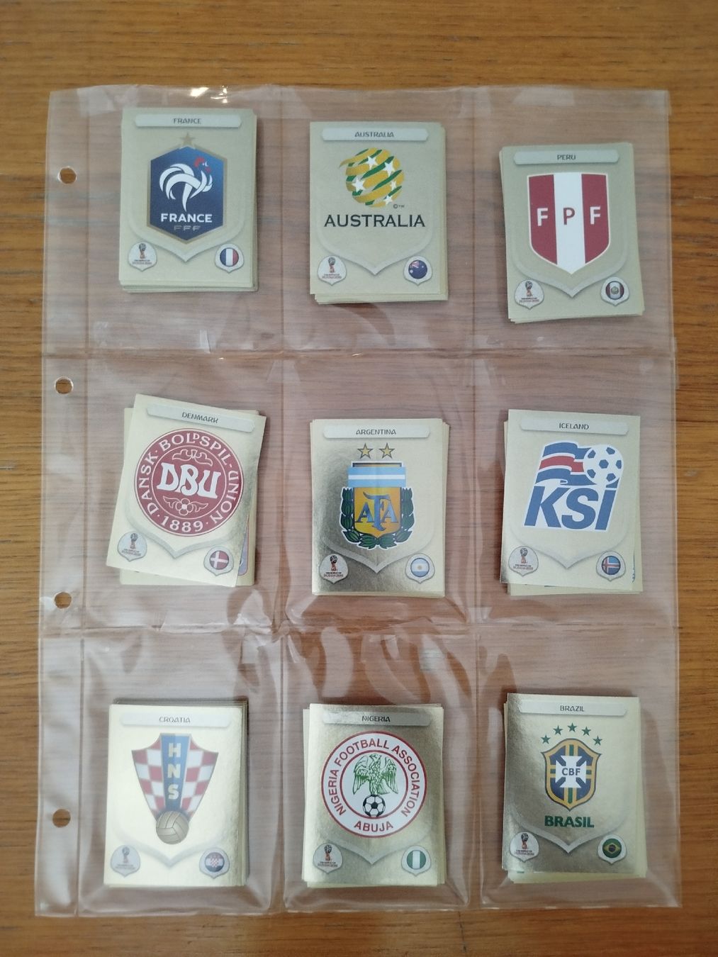 Panini Carte collezionabili: Panini WM18 Leeralbum+loses Sticker Set+Update – Nuovo (secondo la descrizione) da Wettingen venduto da mirna04 5
