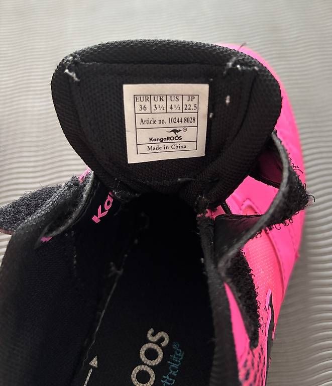 Scarpe per ragazze: Kangaroos Turnschuhe Kinder / Pink / Gr 36 – Usato da Wettswil venduto da Dukefunk 3