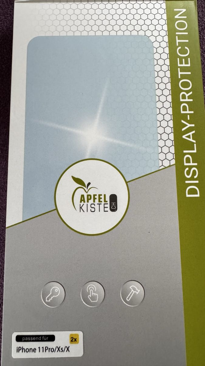 Apple Telefoni cellulari / Smartphones: Displayschutz iPhone 11Pro/Xs/X - Neu – Nuovo e nell'imballaggio originale da Oberdorf BL venduto da Misswhite