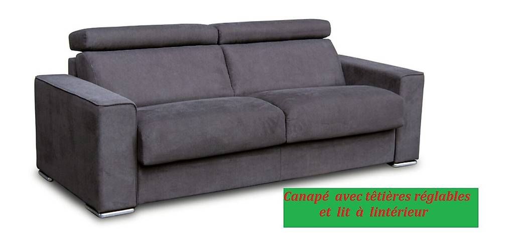 Divani: Canapé lit avec matelas memory form de 21 cm. – Nuovo e nell'imballaggio originale da Lausanne venduto da casa56 3