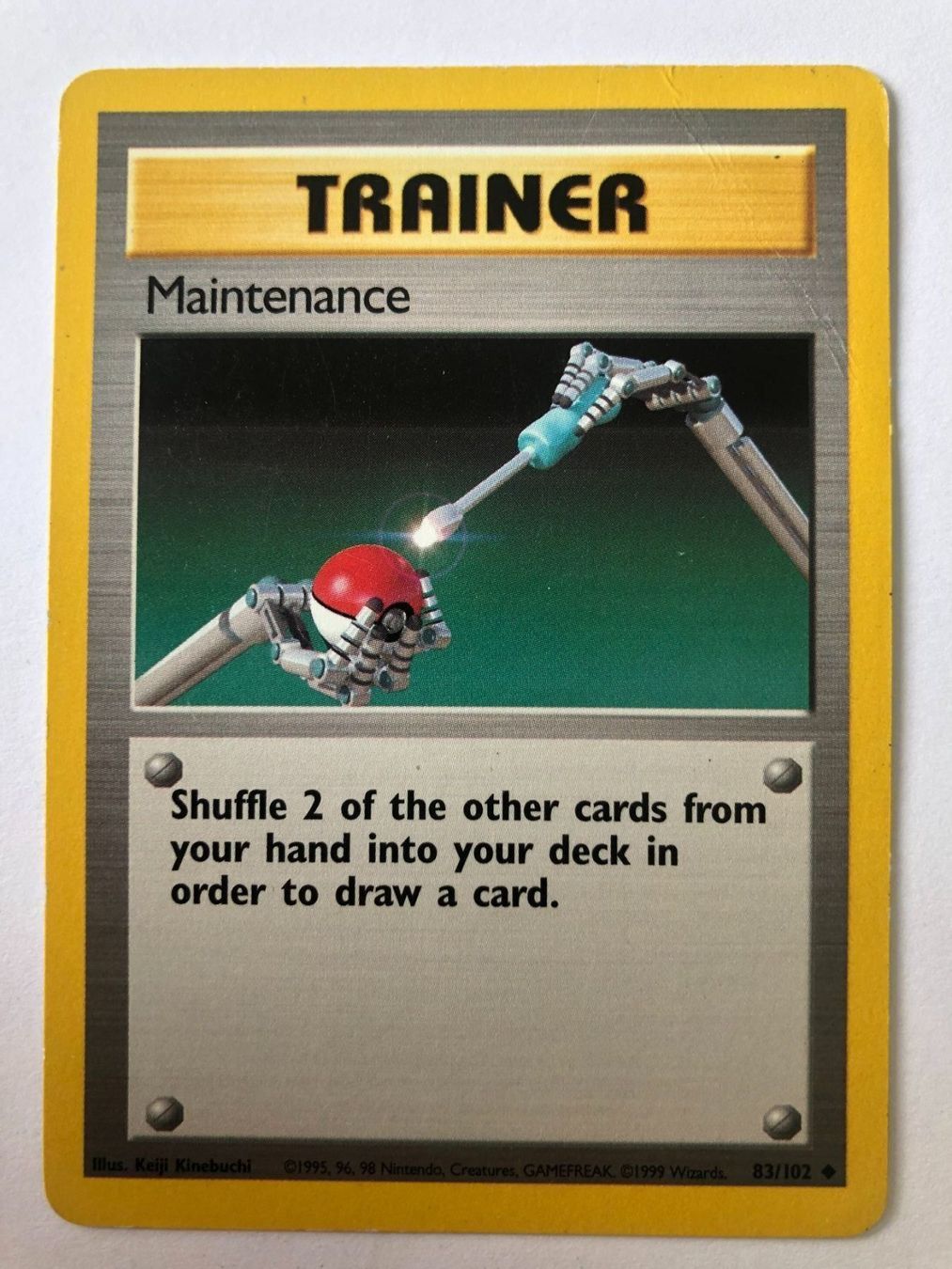 Pokémon Carte collezionabili: Maintenace - Base Set - Pokemon – Usato da Nussbaumen AG venduto da Bika-Shop