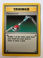 Maintenace - Base Set - Pokemon