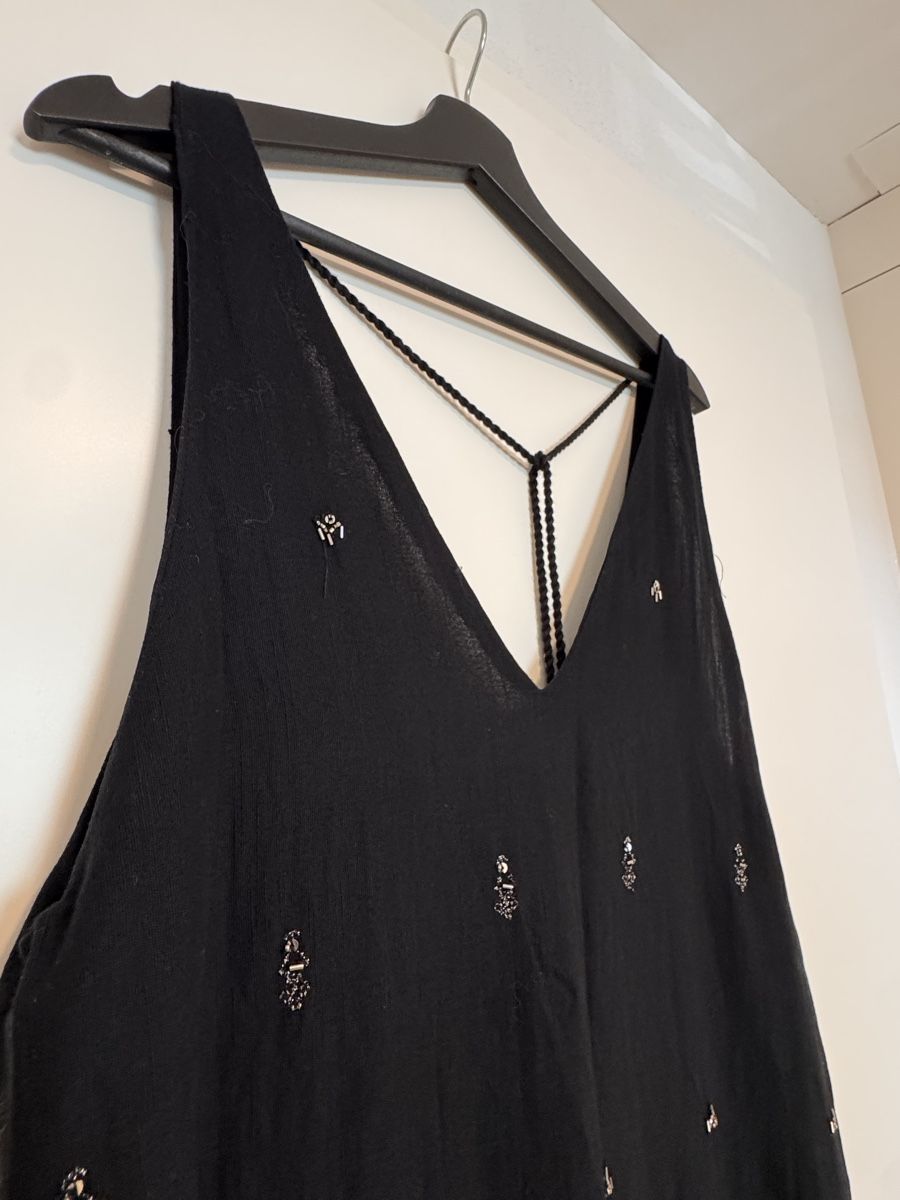 Zara Vestiti: Black Maxi Dress embellished Size S  – Usato da Dübendorf venduto da ClaraS. 3