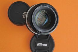 Nikon Nikkor 50mm f1.8 AI Long Nose
