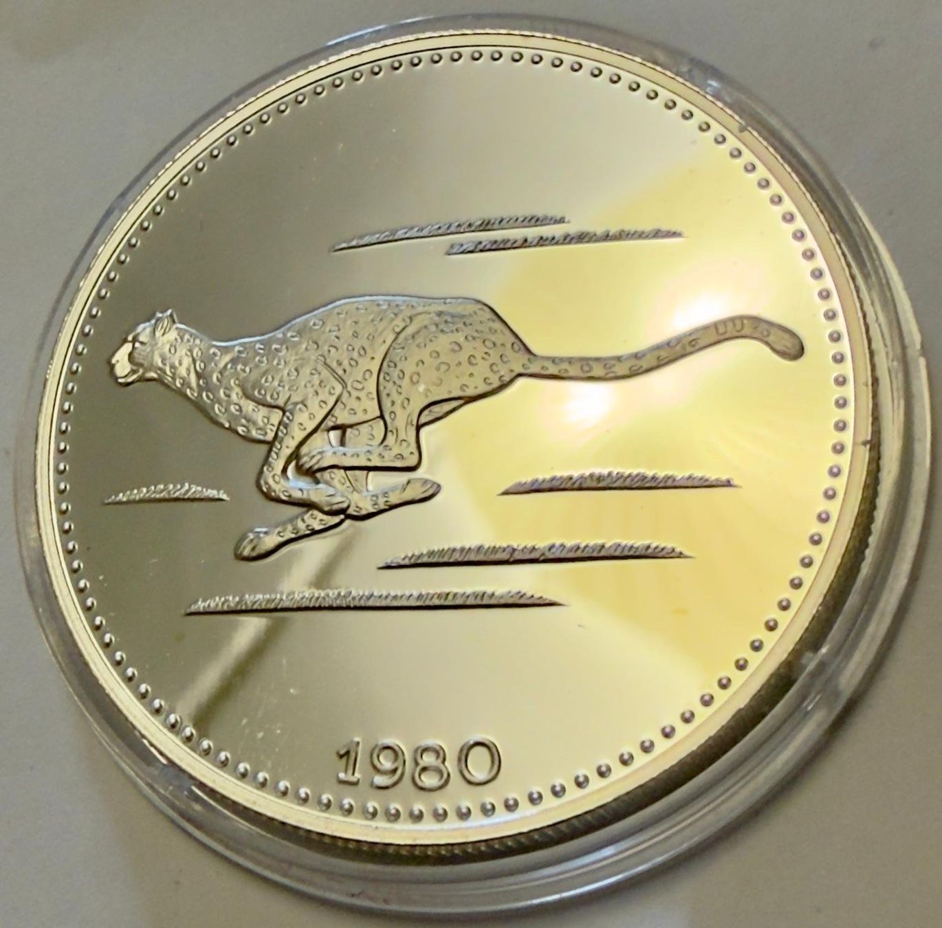 Alle Münzen: Guinea Equatorial 2000 Ekuele 1980 Proof Kat: CHF 100.- – Neu (gemäss Beschreibung) aus Zürich von Tasmiyah 2