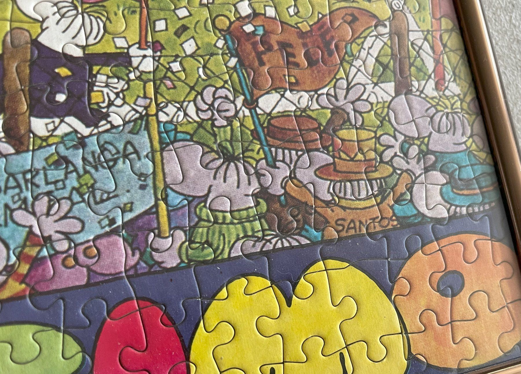 Puzzle: Puzzle  - Gerahmt - 84 x 60cm – Usato da Oftringen venduto da Vucki 1
