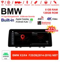 12.3 Zoll Android 13.0 4G Autoradio Für BMW X3/X4 NBT