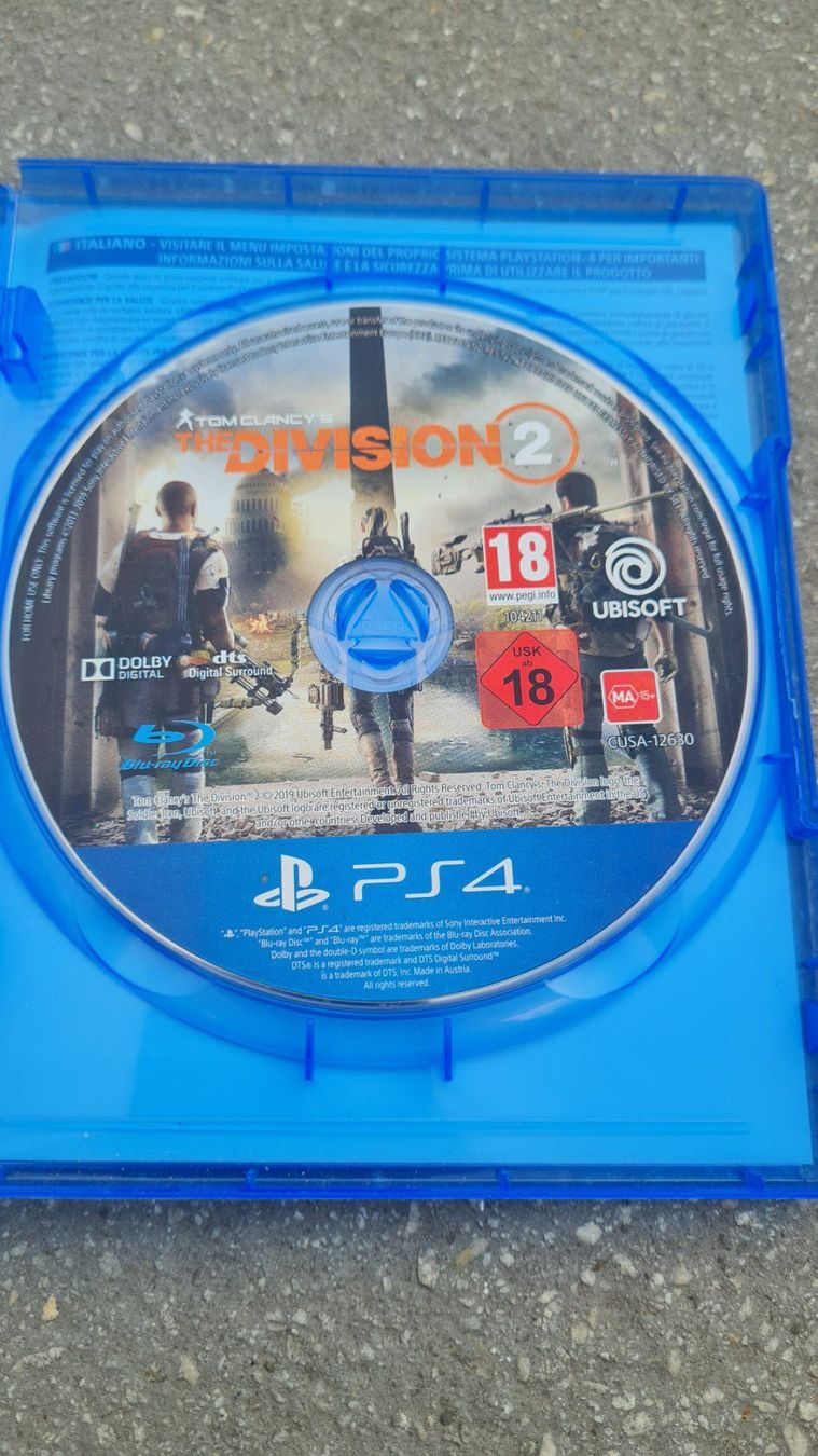 Sony Giochi: The Division 2 / Ubisoft / Games / PS4 / JG 2019 /Tom Clancy – Usato da Safenwil venduto da Husqi2000 2