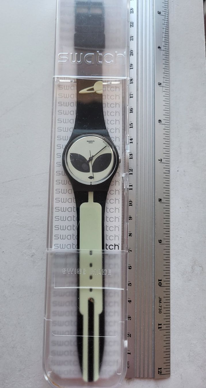 Swatch Orologi: Montre Swatch Telephon Maison GB307 – Nuovo e nell'imballaggio originale da Genève venduto da Mel.R_ 1
