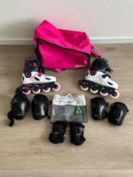 Inline Skates Oxelo für Mädchen Gr.32-34 + Protektoren-Set