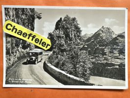 1938 Partie an der Poststrasse von Wesen nach Amden