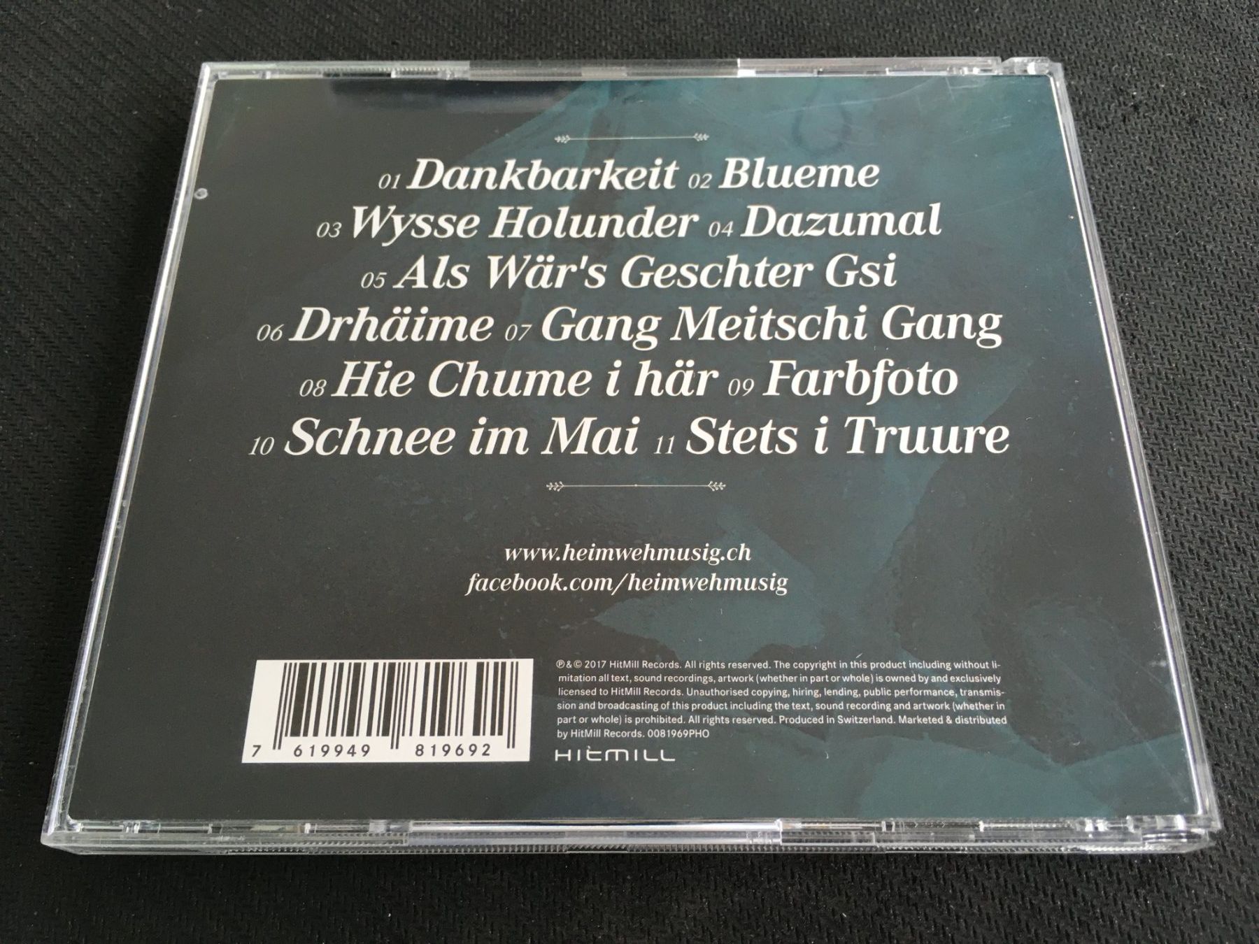 CD: Heimweh Live - Blueme -CD- – Usato da St.Gallen venduto da MedienJoe 2