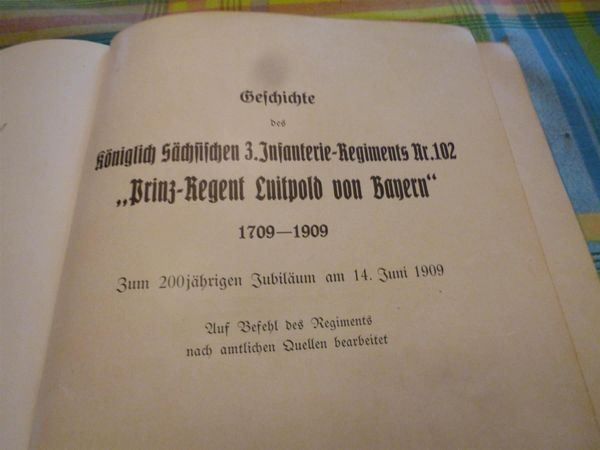 Bücher: GESCHICHTE DES KOENIGLICH SAECHSISCHEN 3.Infanterie-Regiment – Gebraucht aus Luzern von leseratte24 1