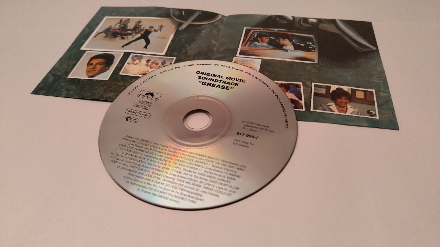 CDs: Grease / Soundtrack CD ab Fr. 4.- – Gebraucht aus Bellach von JingleJerry 1
