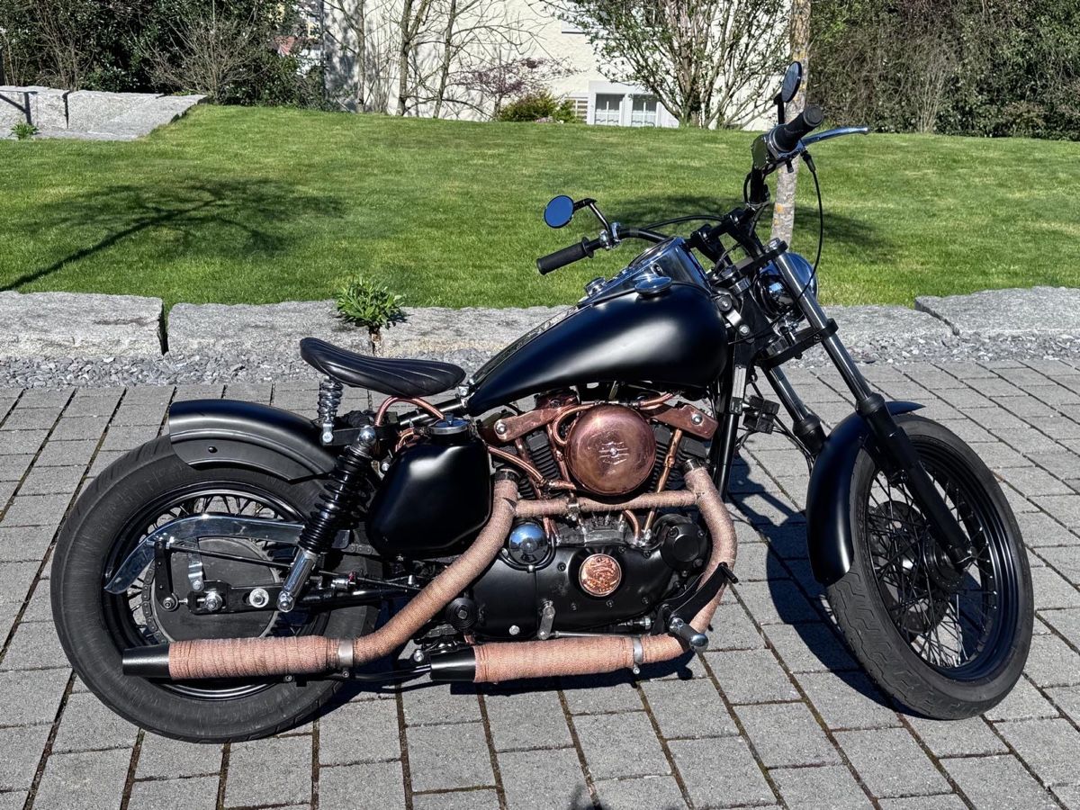 Harley-Davidson Chopper: Harley-Davidson 1974 XLCH – Usato da Lostorf venduto da Studer_Allerlei66