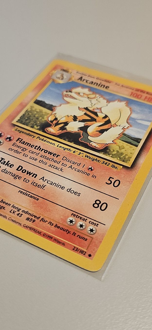 Pokémon Carte collezionabili: Arcanine 23/102 ENG Base Set – Usato da Belp venduto da Ginus85 5