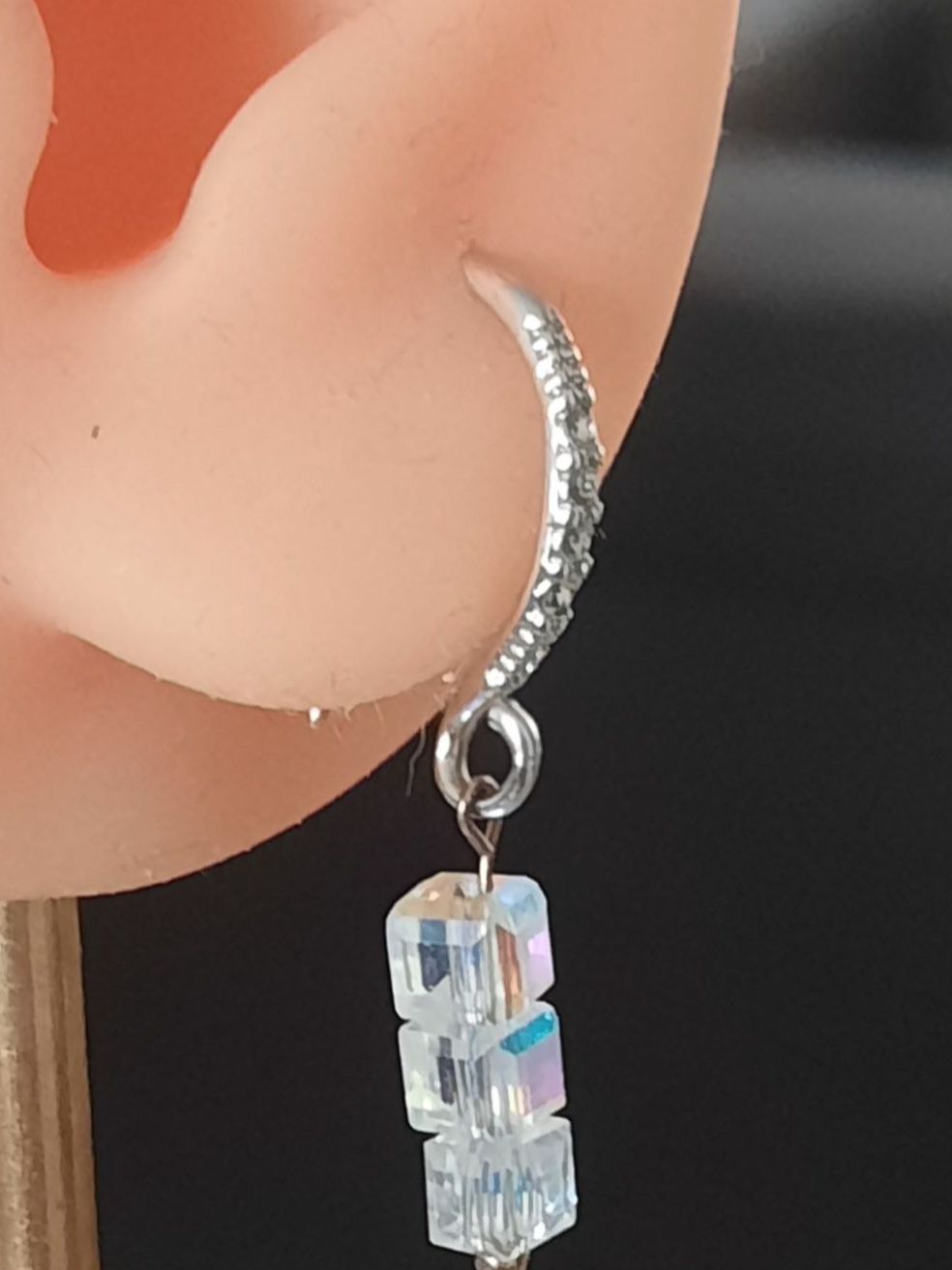 Orecchini pendenti & Orecchini a lobo: Eleganter Ohrschmuck mit Kristallen! – Nuovo (secondo la descrizione) da Solothurn venduto da lsc_pf99 1