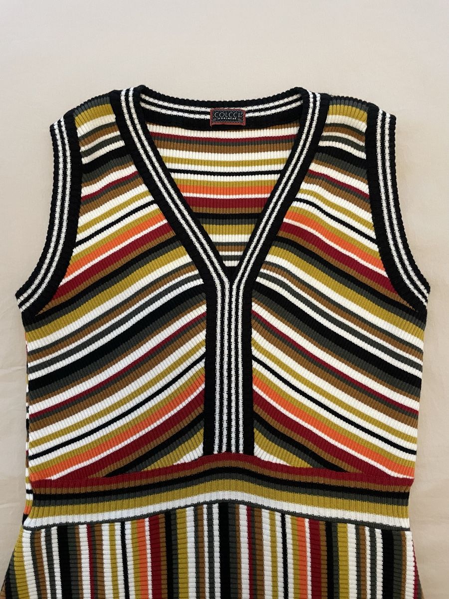 Vestiti: Ärmelloses gestreiftes Kleid, Gr. M – Nuovo (secondo la descrizione) da Zürich venduto da vik_isi 4
