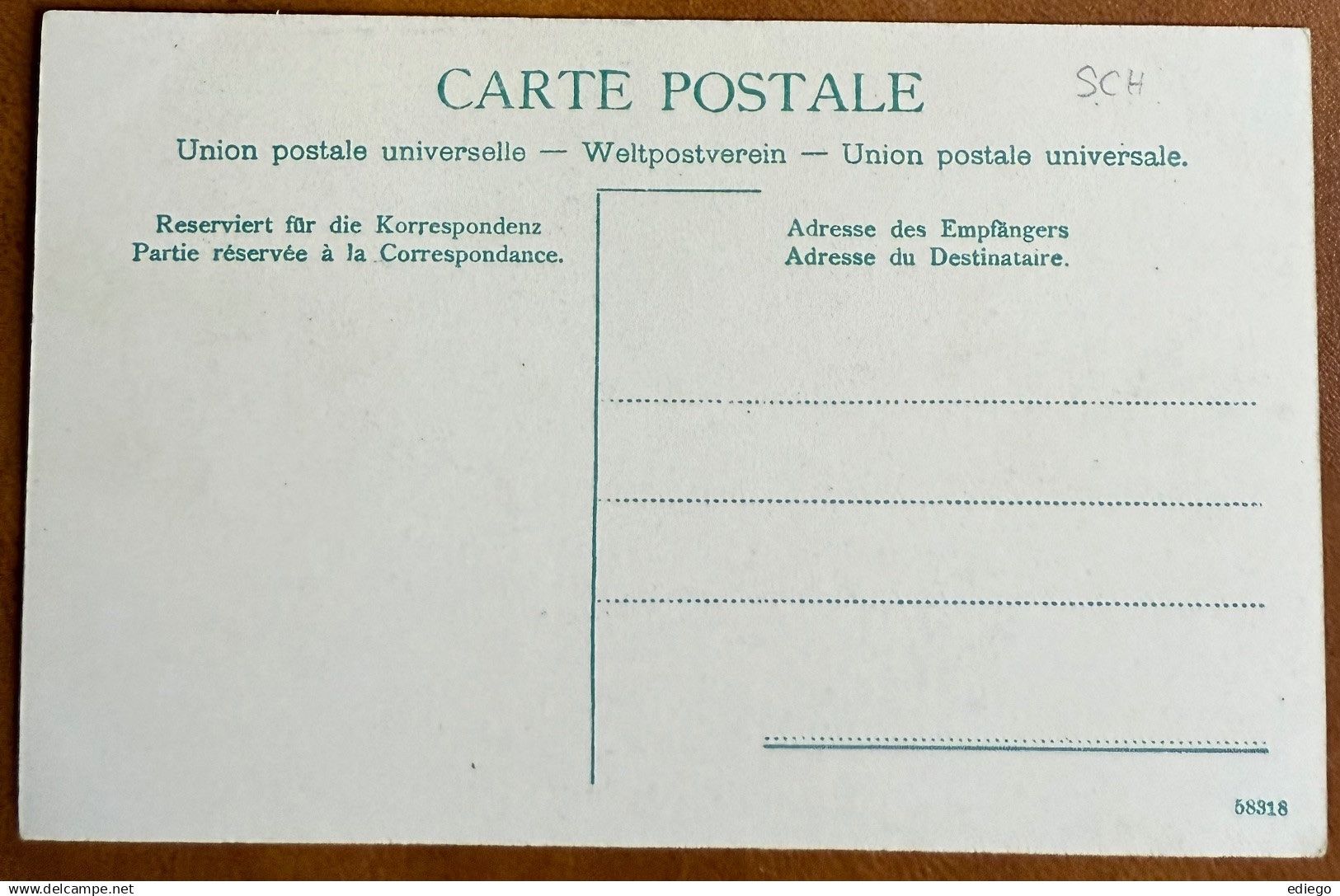 Cartoline postali: AK: SCHAFFHAUSEN - Munotturm mit Plattform – Usato da Lutry venduto da Ediego 1