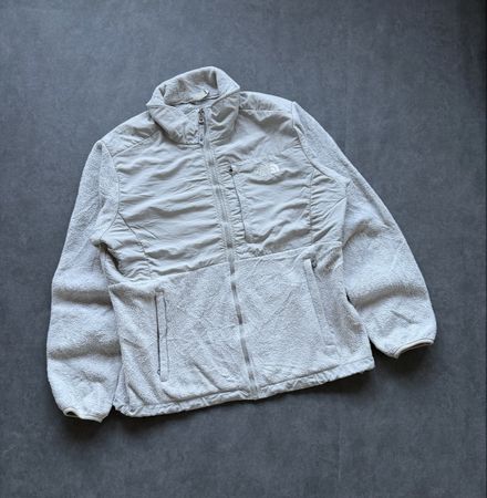 30. Veste polaire The North Face beige, taille L, occasion