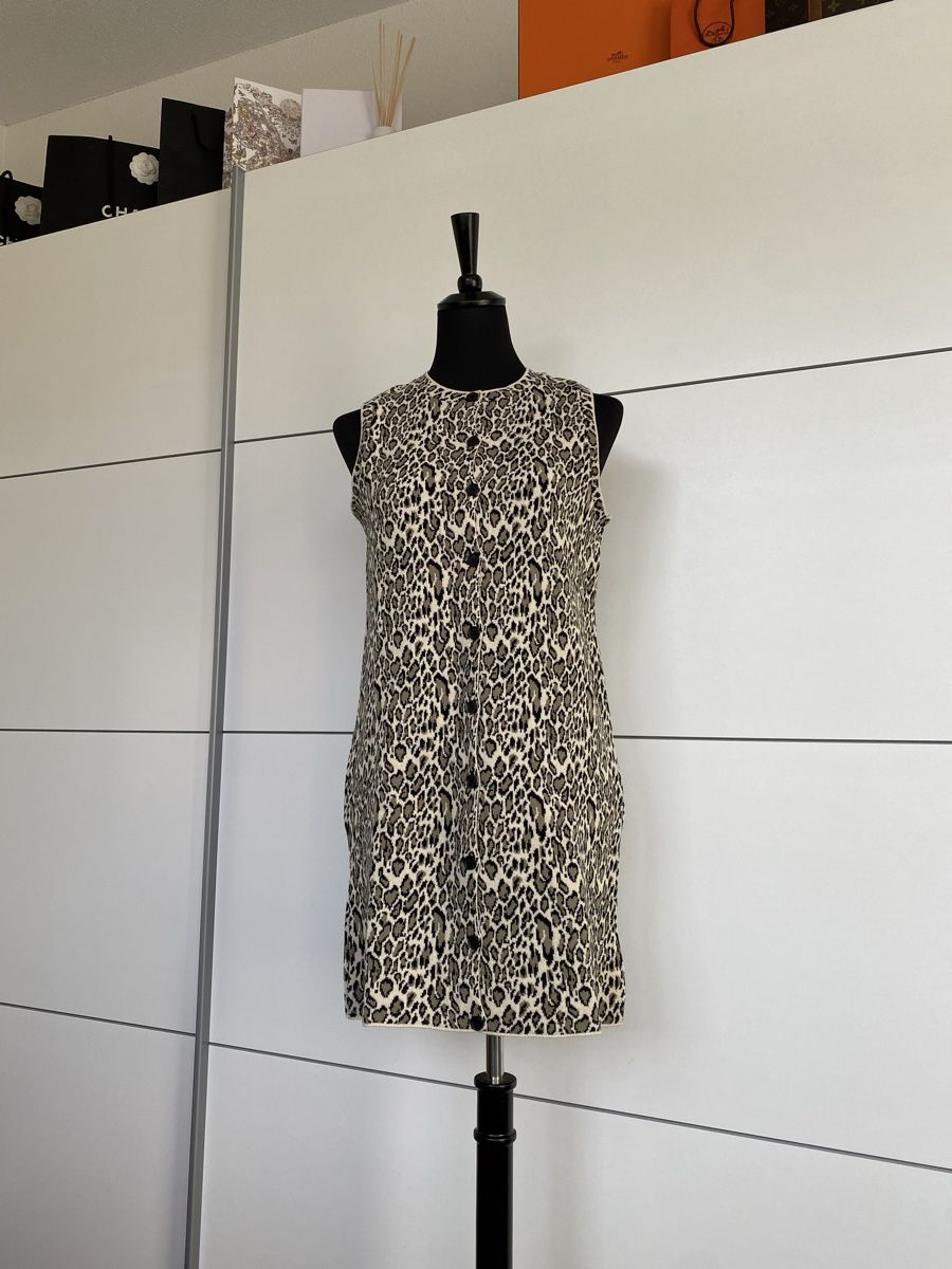 Kleider: Strick Kleid in Leoparden Muster Gr. M / Kleid – Neu (gemäss Beschreibung) aus Olten von ale_nb2x