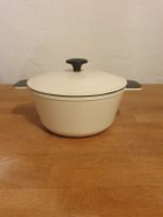 Cream Enamel Cast Iron Pot
