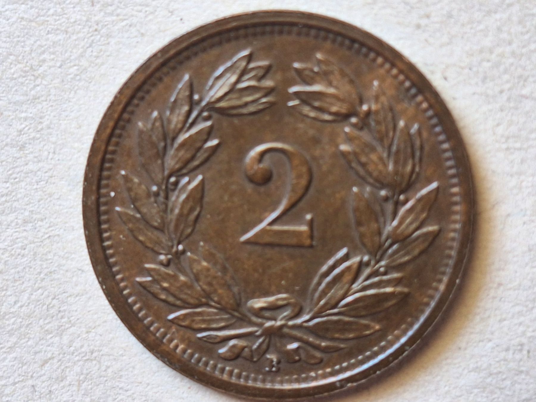 Tutti le monete: 2cts 1925 – Usato da Couvet venduto da zeze03 1
