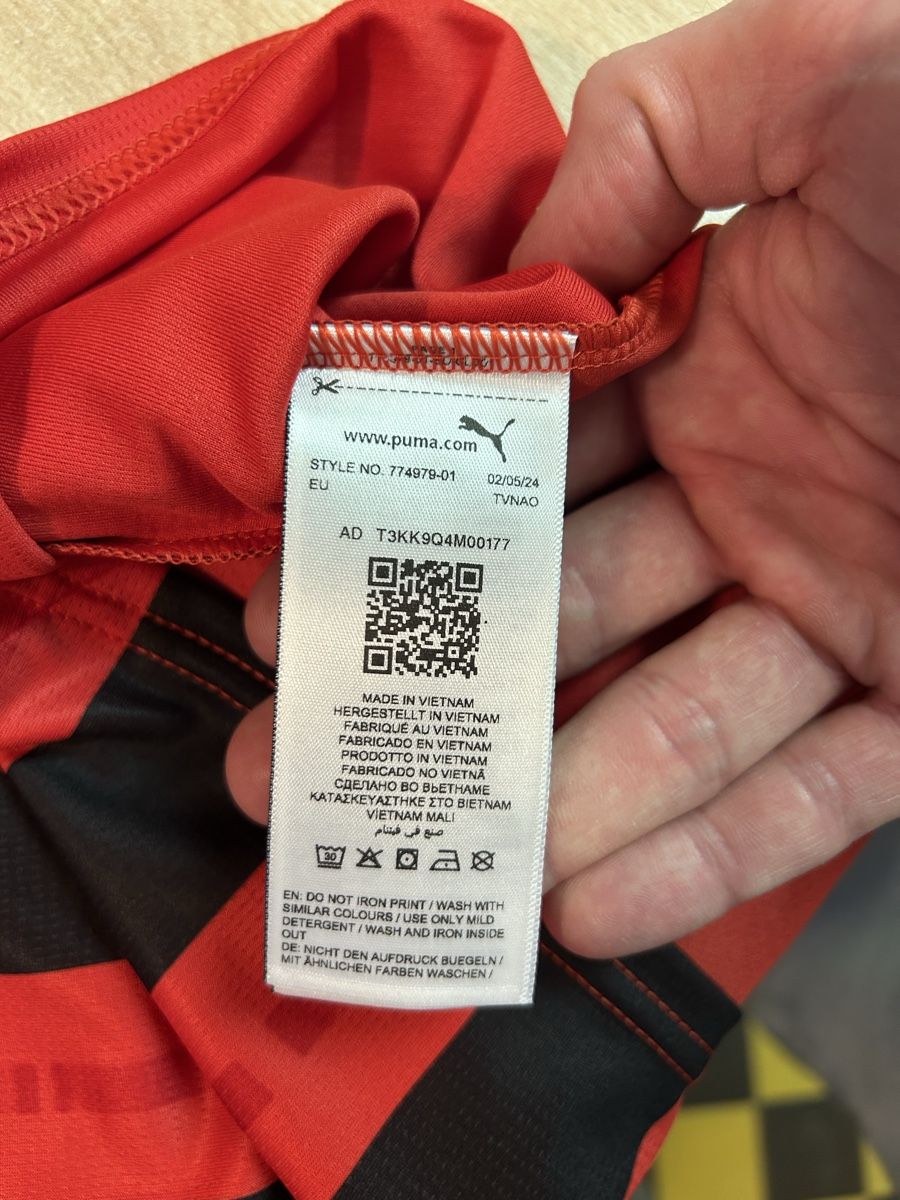 Puma Canottiere & Pantaloni: Trikot AC Milan Rafa Leao #10 – Nuovo e nell'imballaggio originale da Gümmenen venduto da H-F-S 5