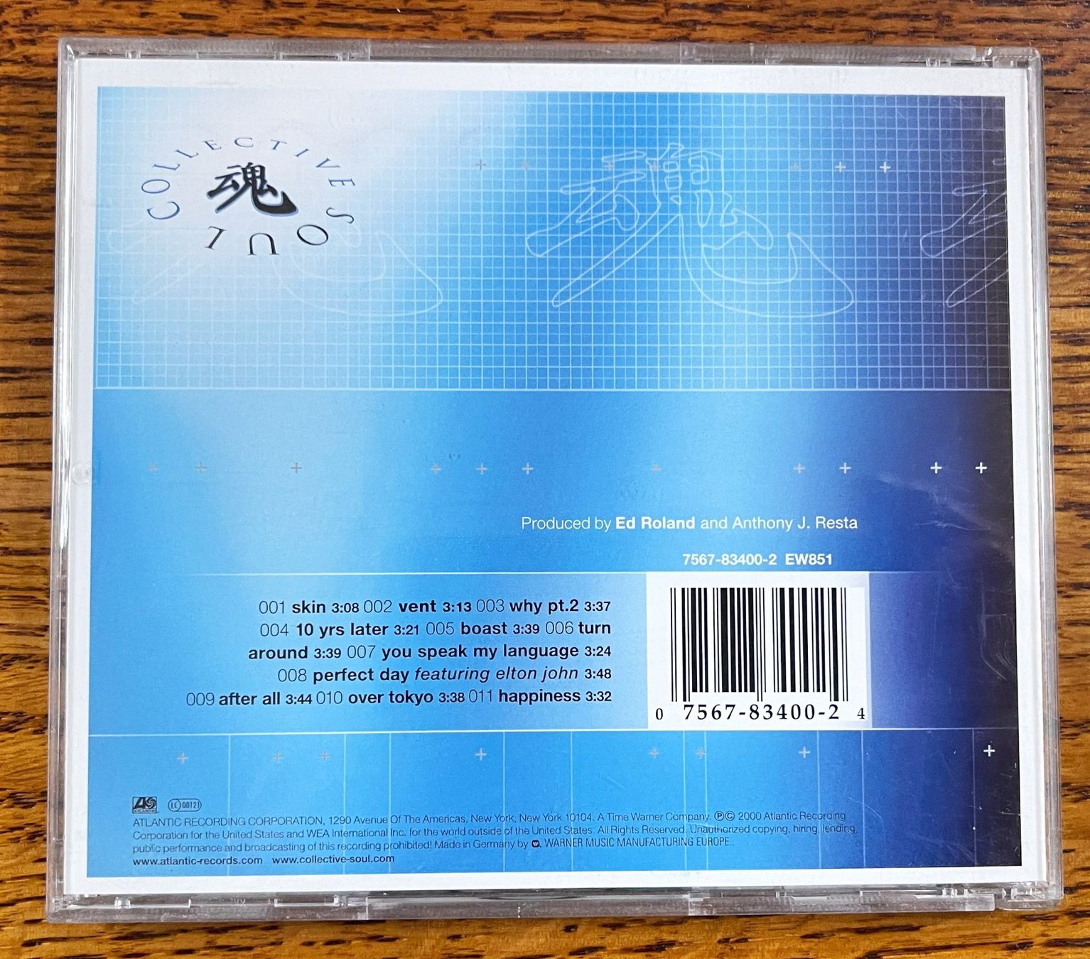 CD: BLENDER - COLLECTIVE SOUL CD – Usato da Oftringen venduto da Vucki 1