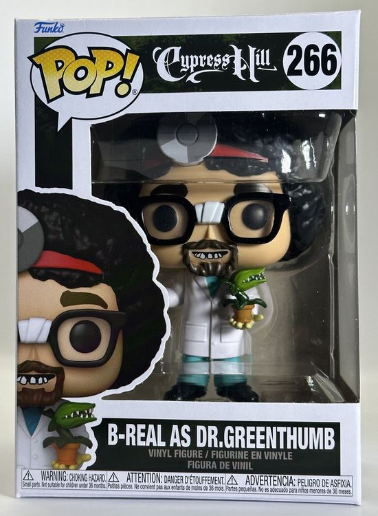 Funko Pop! CYPRESS HILL - B-Real As Dr. Greenthumb 266 | Kaufen Auf Ricardo