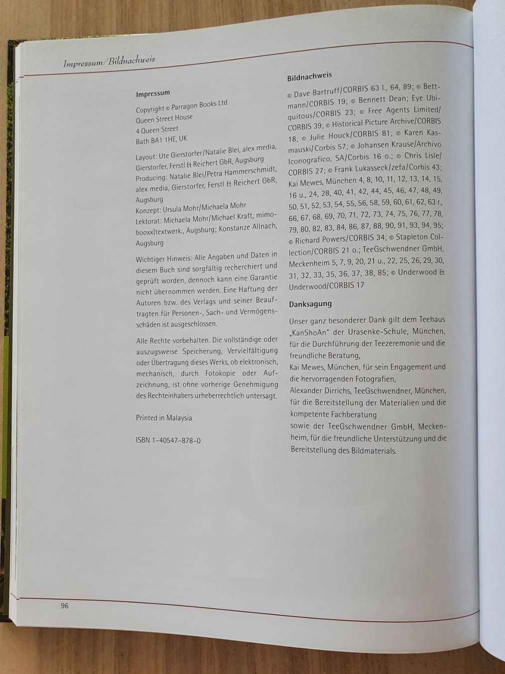 Libri: Buch: Tee, V. von Wachendorf – Nuovo (secondo la descrizione) da Thun venduto da Zuzi84 2