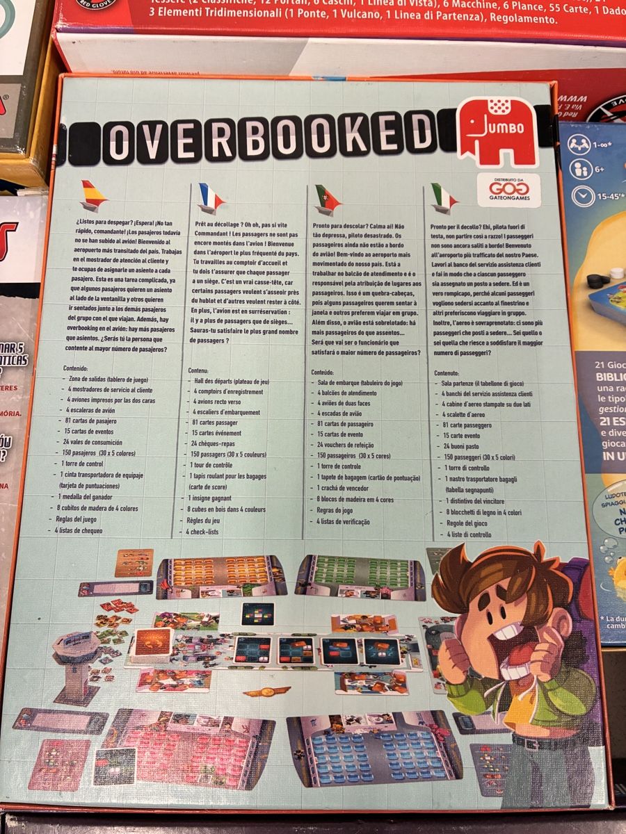 Spiele: Overbooked gioco di società  – Gebraucht aus Maggia von quankina