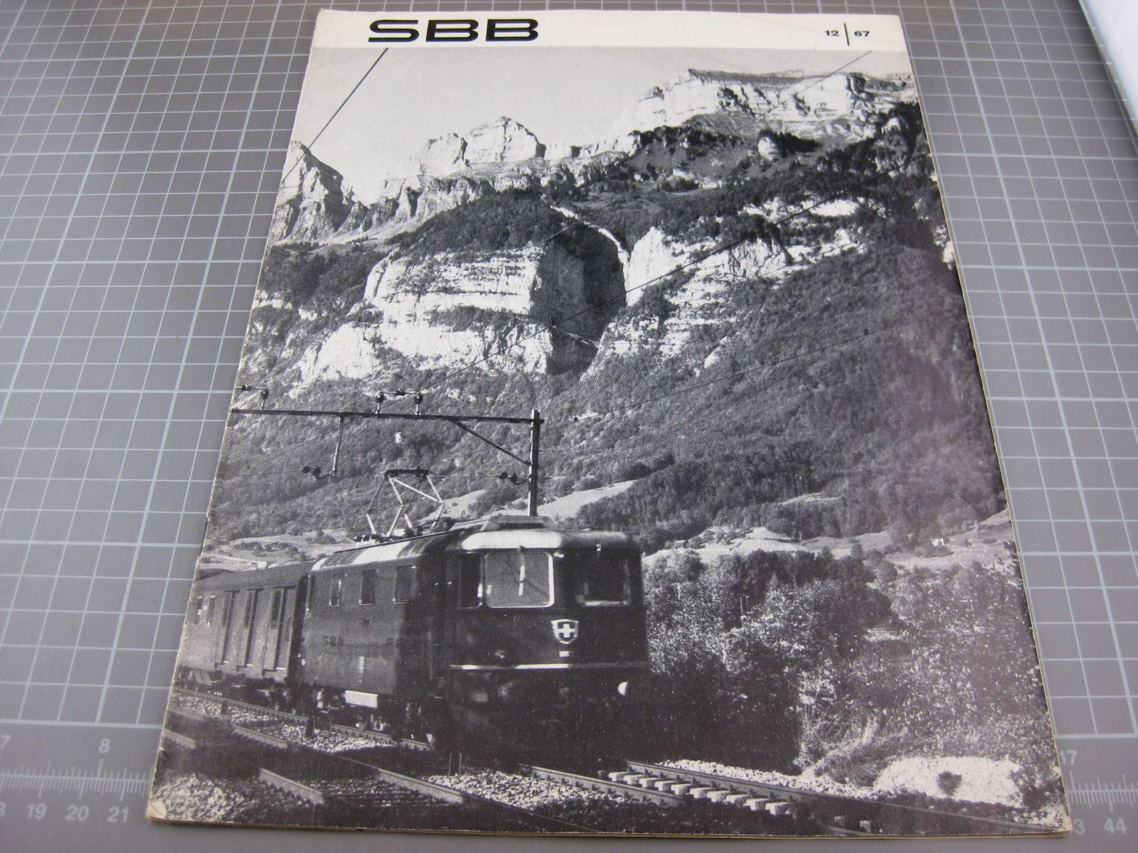 Riviste & Magazine: SBB Nachrichtenblatt 12-1967 – Usato da Malters venduto da Marosko
