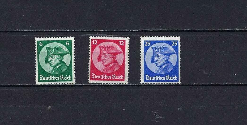 Tutti i francobolli: DR 1933 Potsdam 479 - 481 ** – Nuovo e nell'imballaggio originale da Altstätten SG venduto da euro010